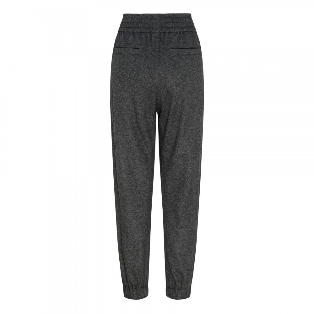 Charcoal cashmere jogger pants