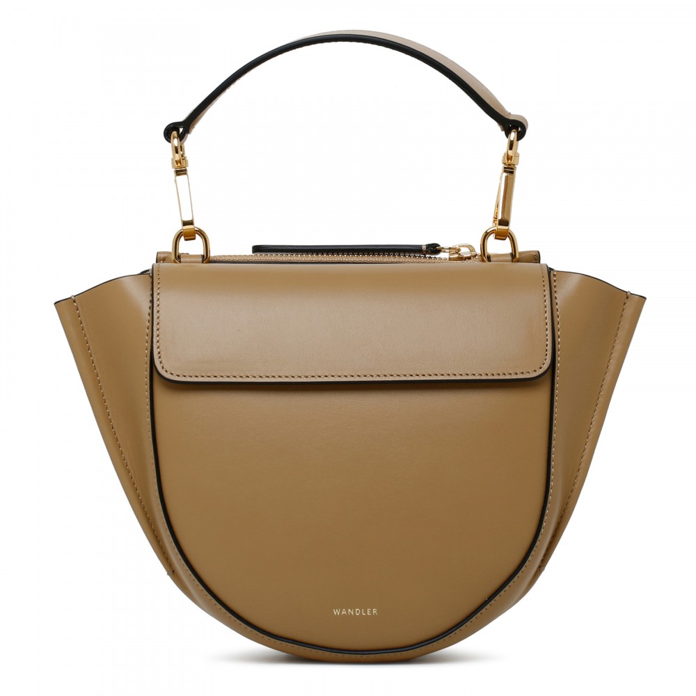 Hortensia gingerbread-hue mini bag