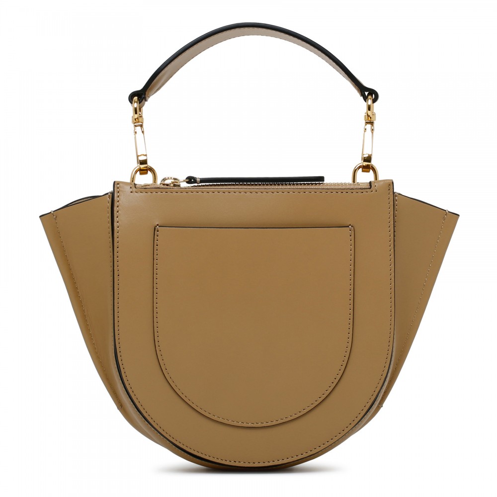 Hortensia gingerbread-hue mini bag