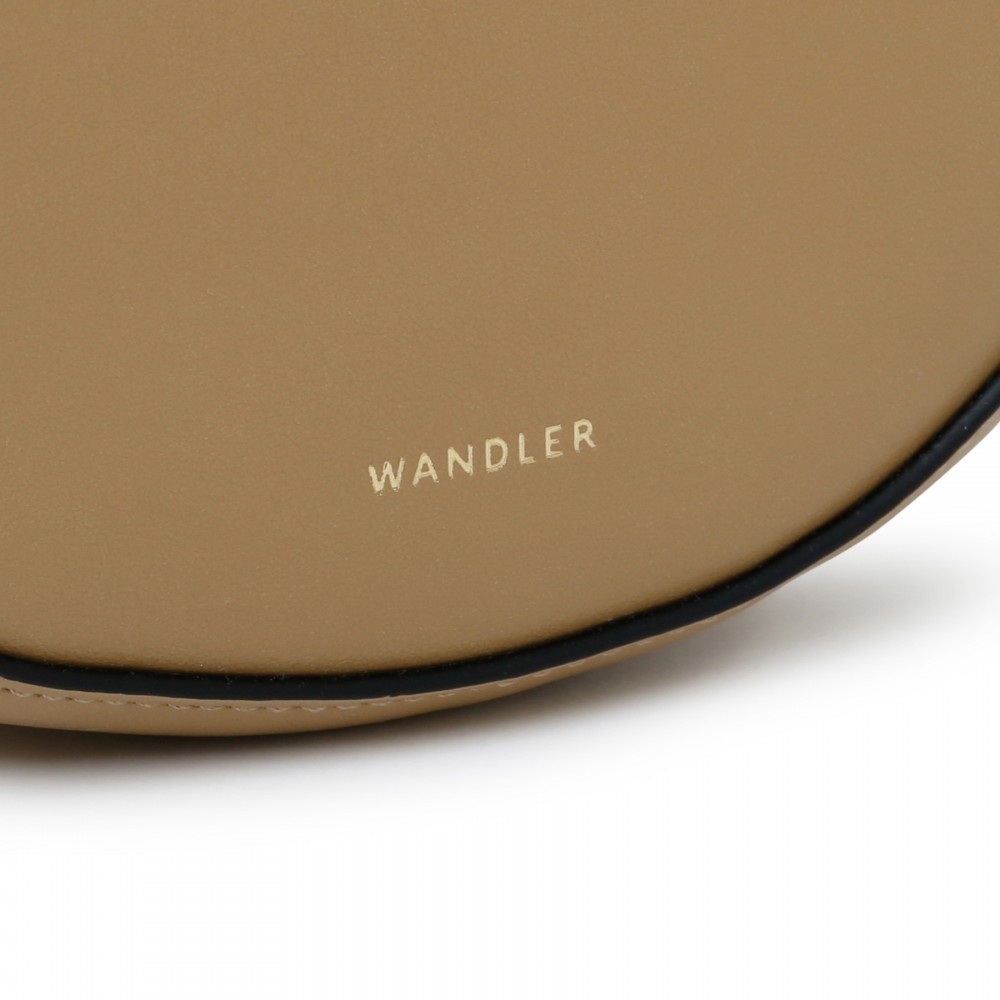 Hortensia gingerbread-hue mini bag