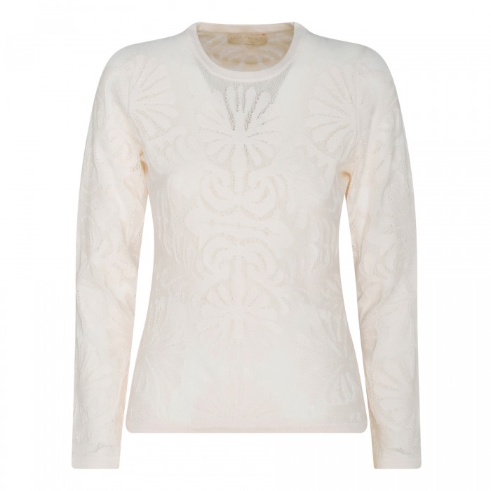 Mira white pullover