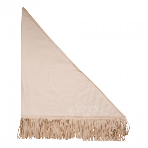 Poudre pink cashmere wrap