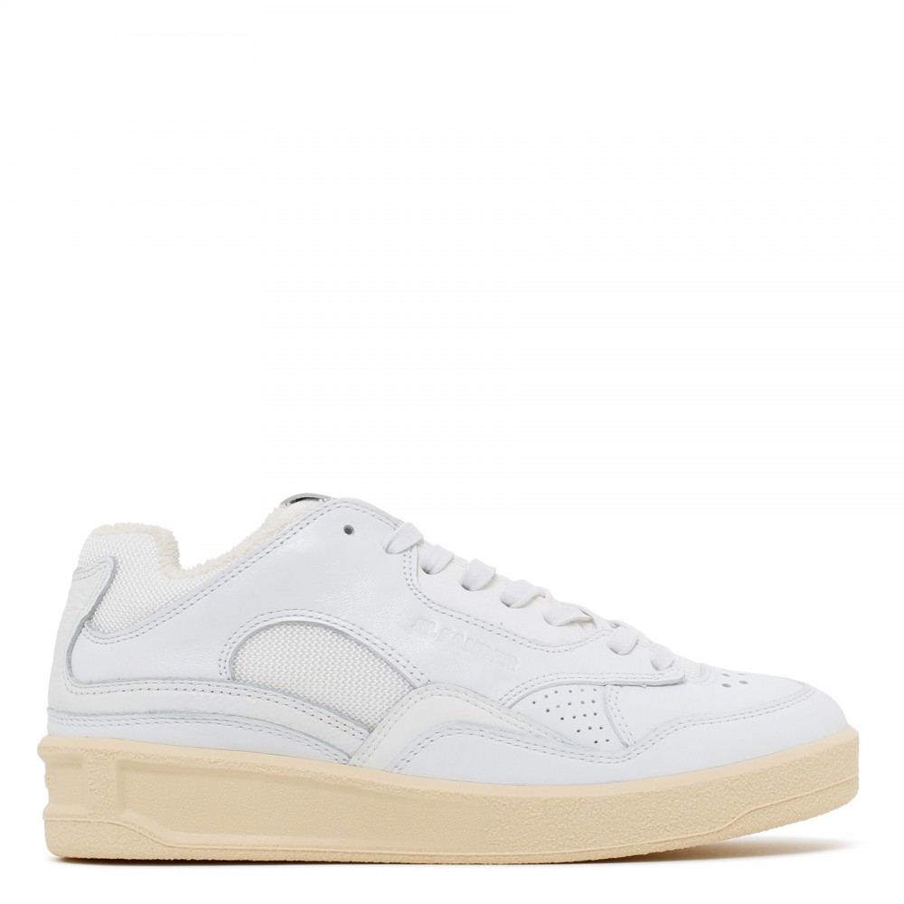 Basket white low top sneakers