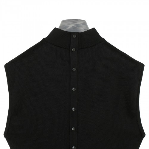 Black shiny knit viscose body 2