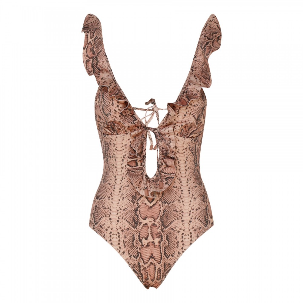 Moonshine Waterfall Frill swimsuit