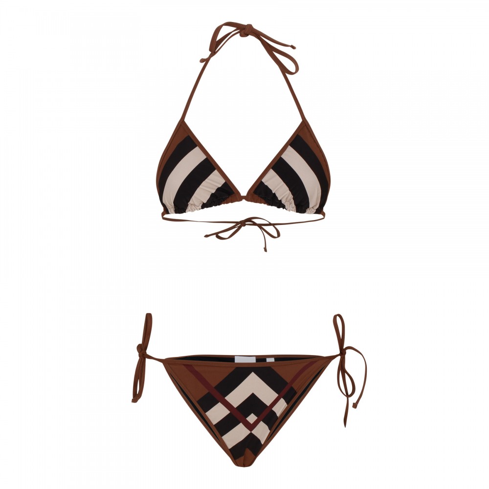 Triangle bikini set