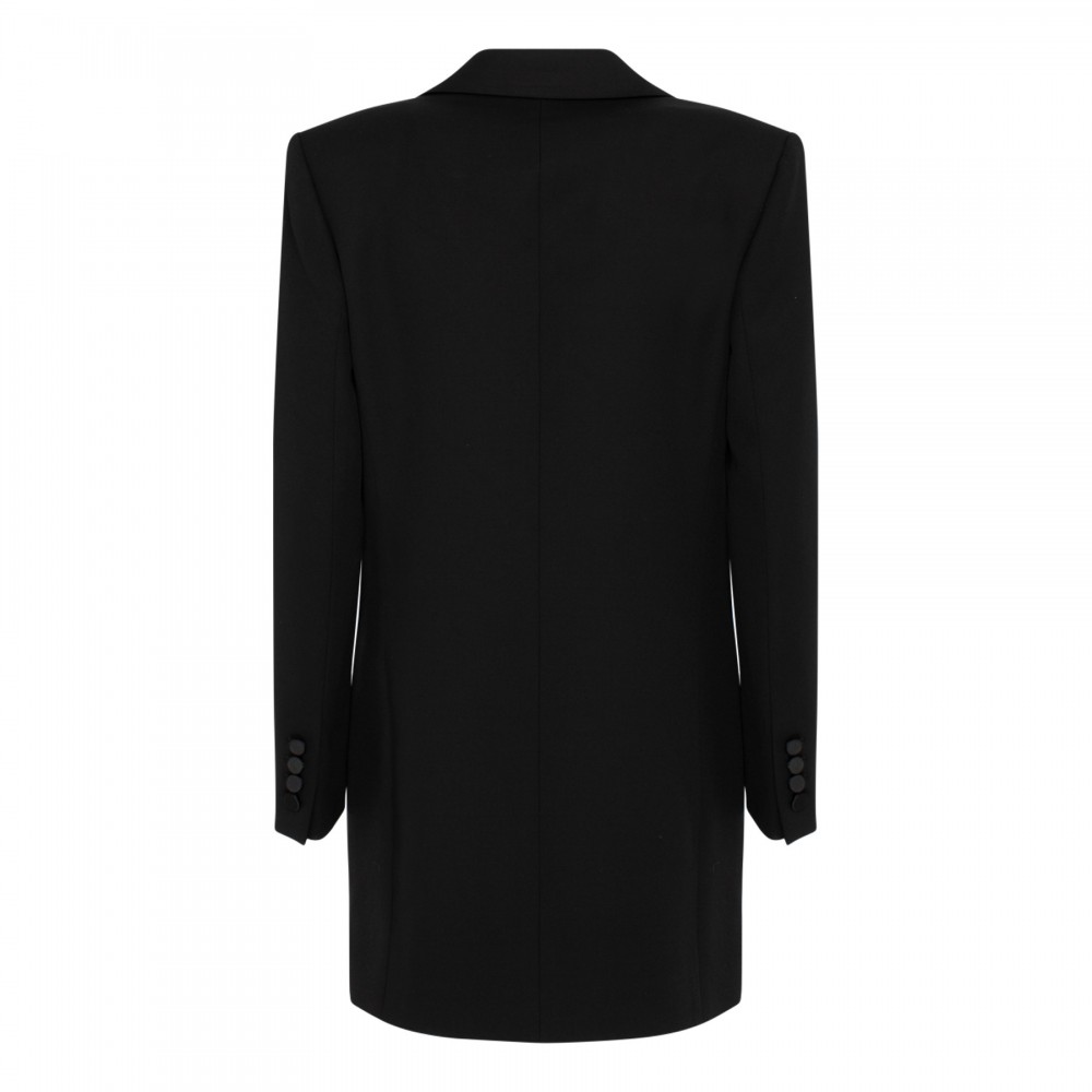 Black wool blazer