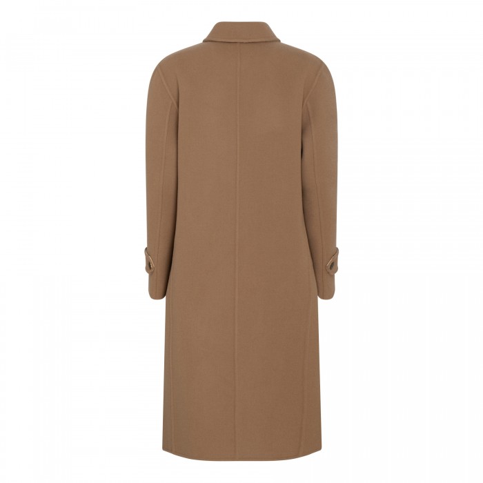 Reversible GG wool coat