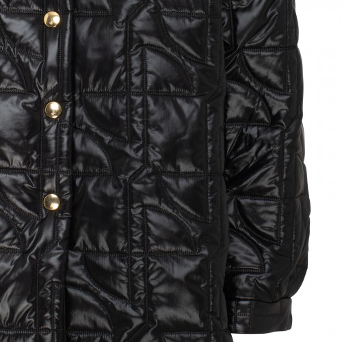 Black quilted overshirt 2