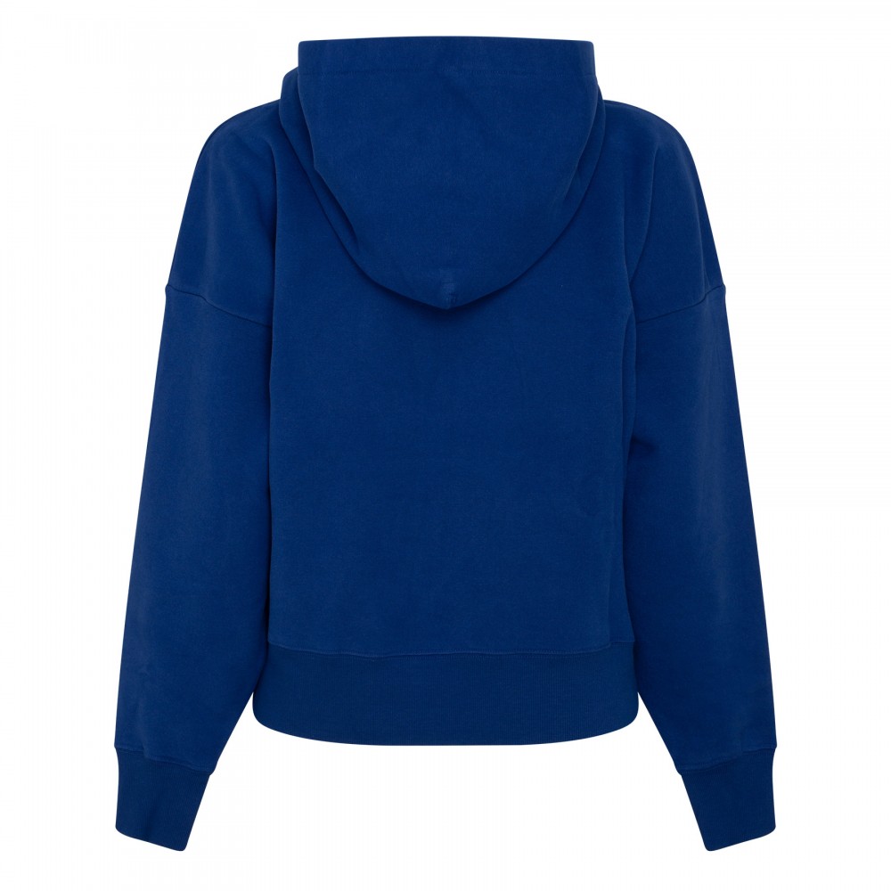 Logo blue hoodie