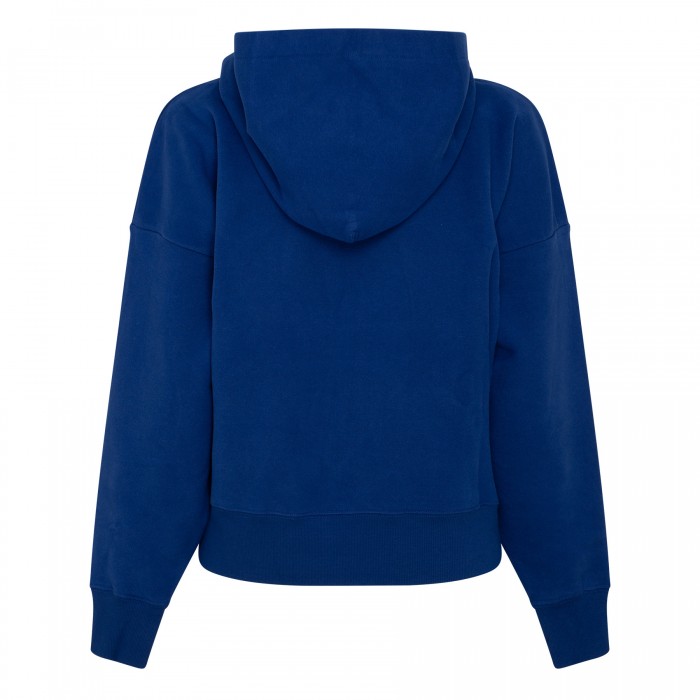 Logo blue hoodie