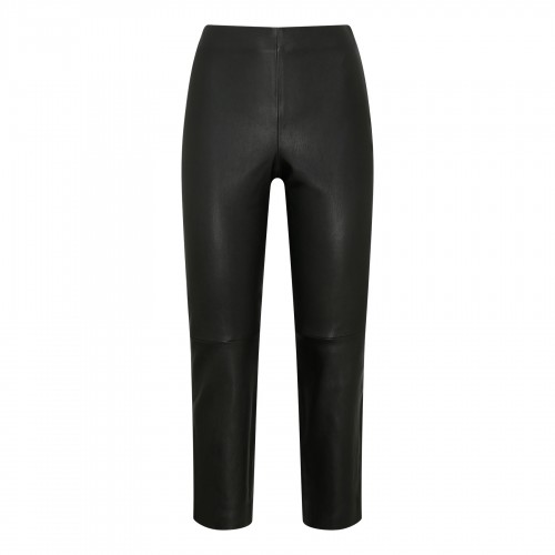 Stretch leather cropped...