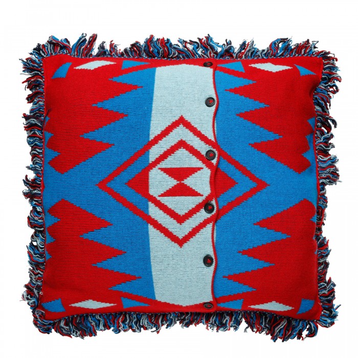 Icon jacquard pillow