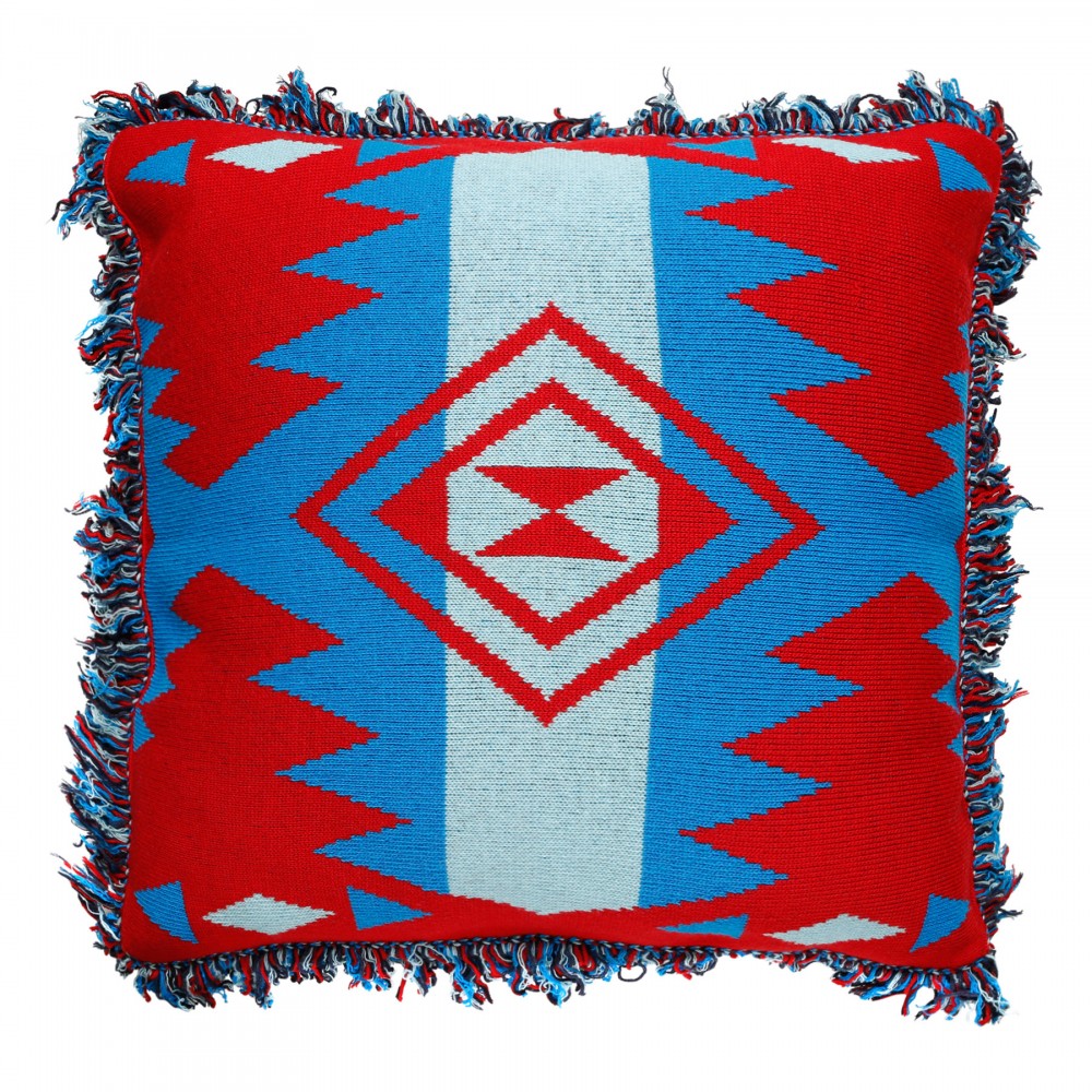 Icon jacquard pillow