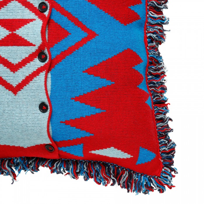 Icon jacquard pillow