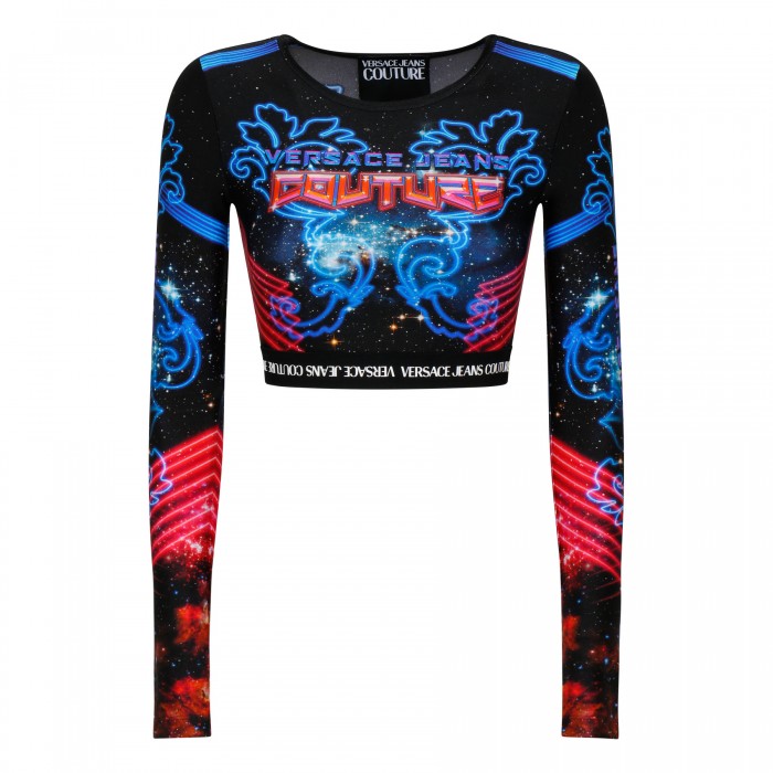 Printed crop top