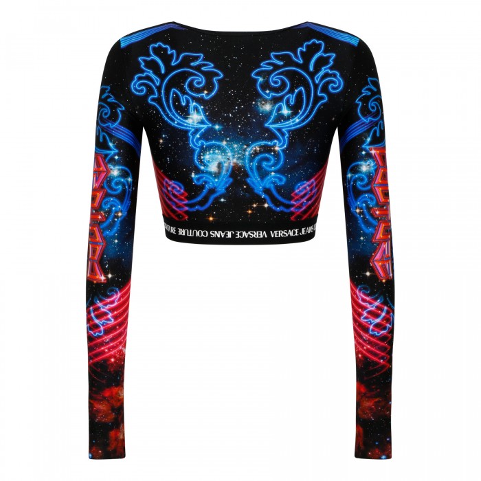 Printed crop top