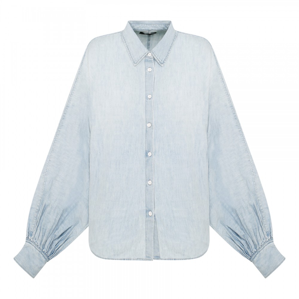 Claire light blue denim shirt