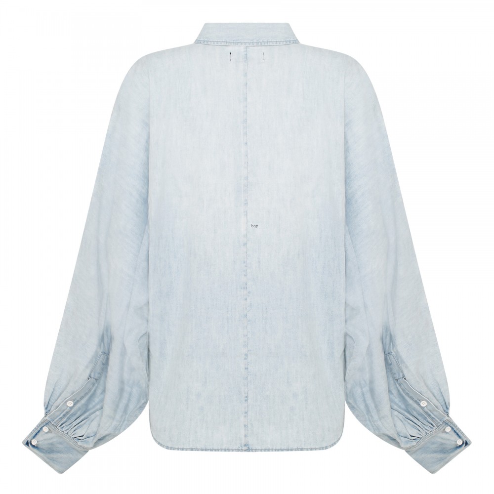 Claire light blue denim shirt