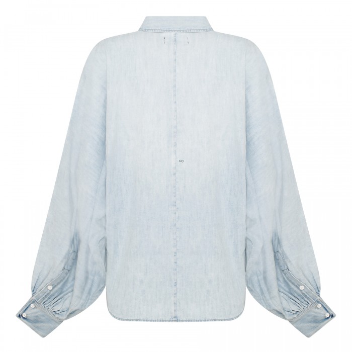 Claire light blue denim shirt