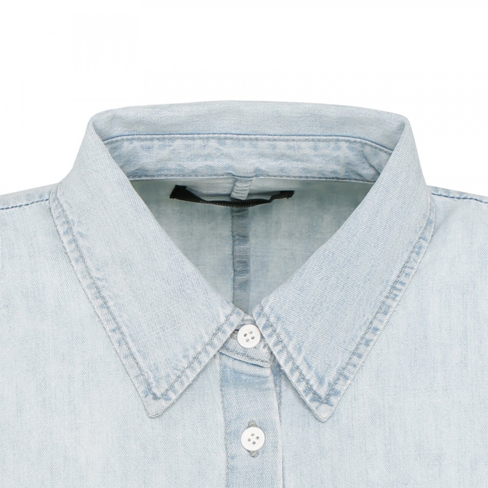 Claire light blue denim shirt