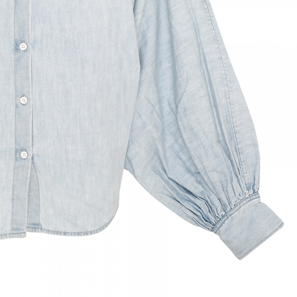 Claire light blue denim shirt
