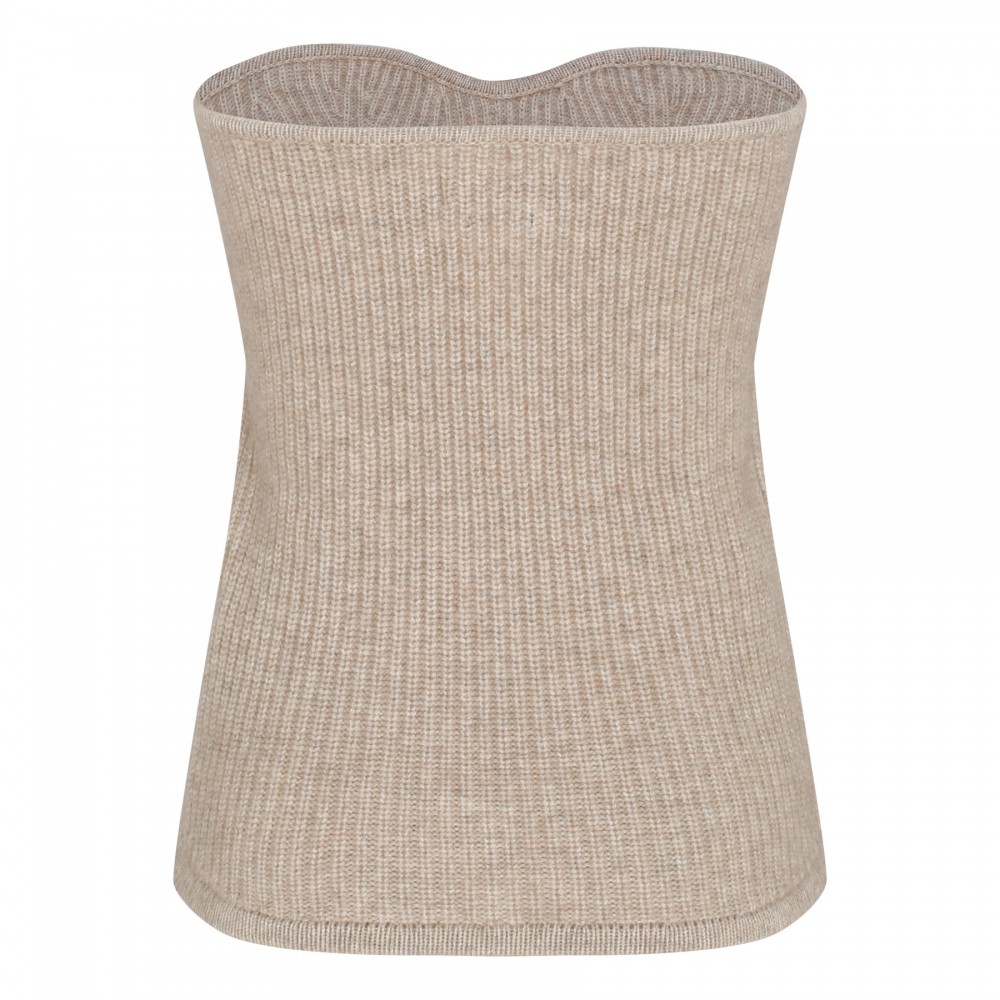 Blaze wool-blend top