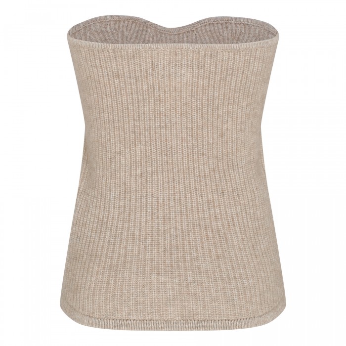 Blaze wool-blend top