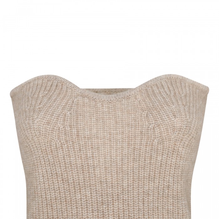 Blaze wool-blend top