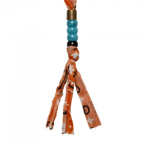 Orange long bandana belt 2