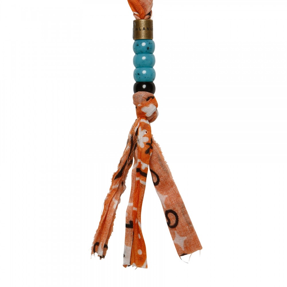 Orange long bandana belt