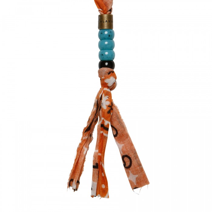 Orange long bandana belt
