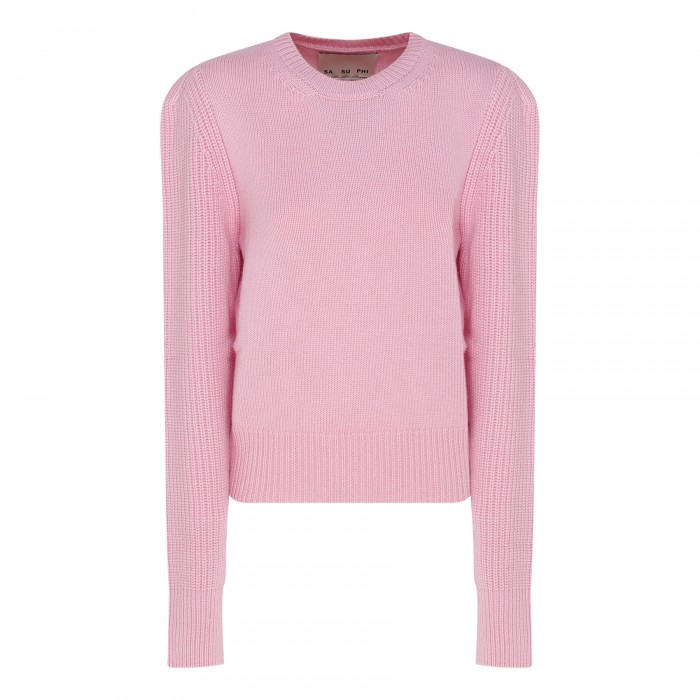 Pink cashmere sweater