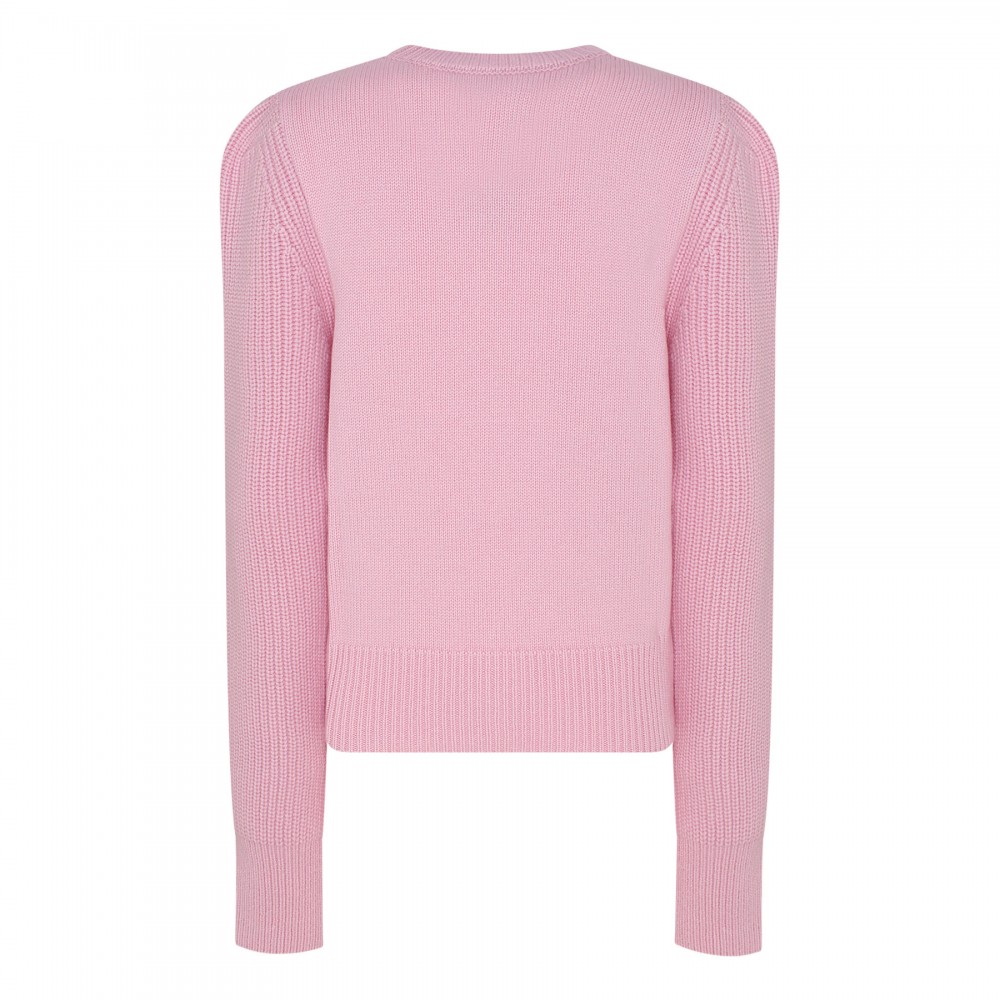 Pink cashmere sweater