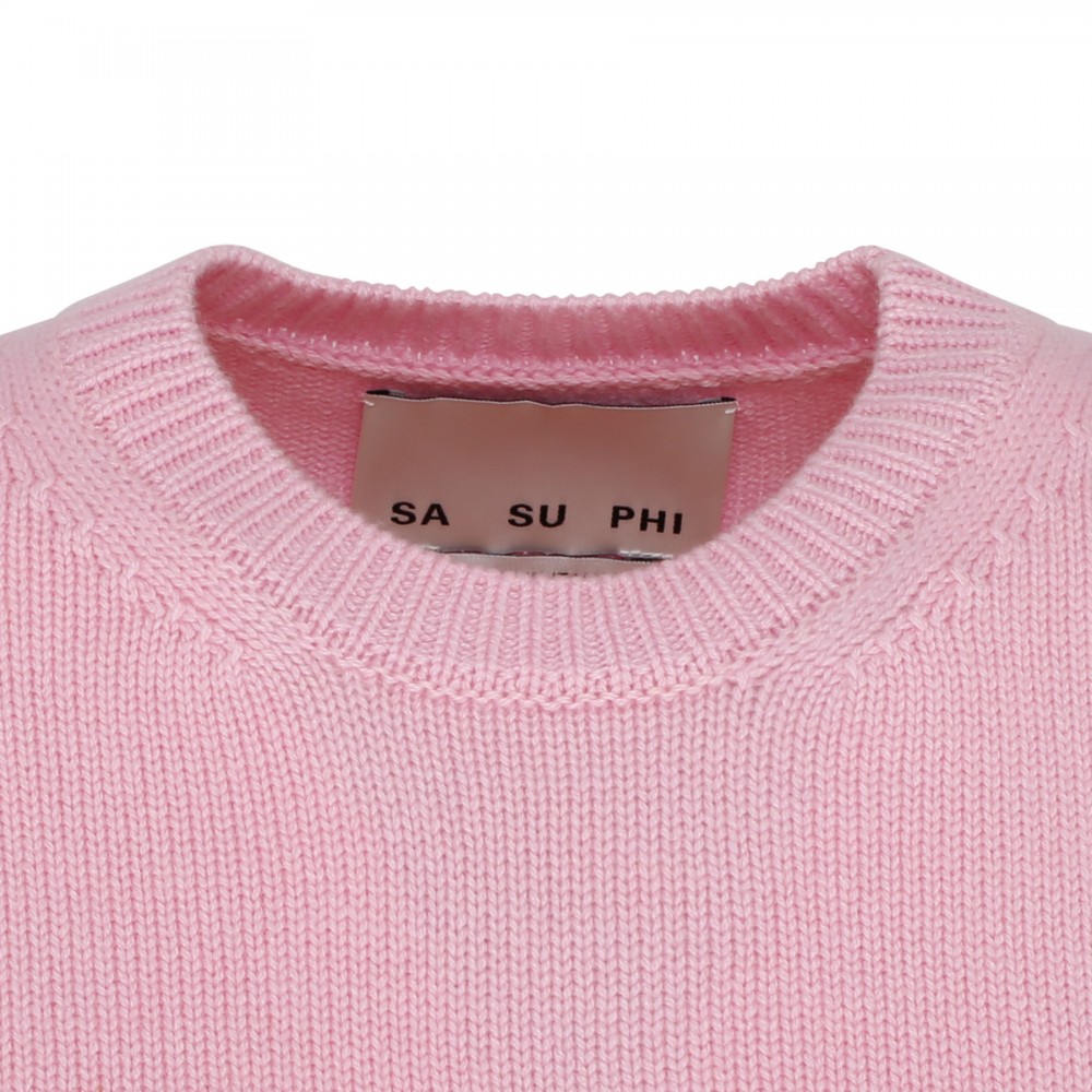Pink cashmere sweater