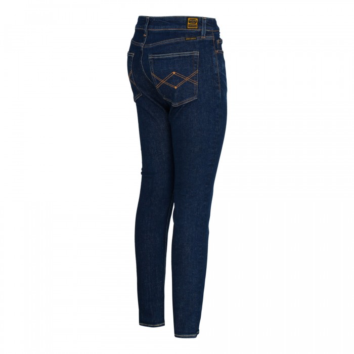 Blue skinny jeans