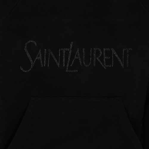 Black cotton sweatshirt 2