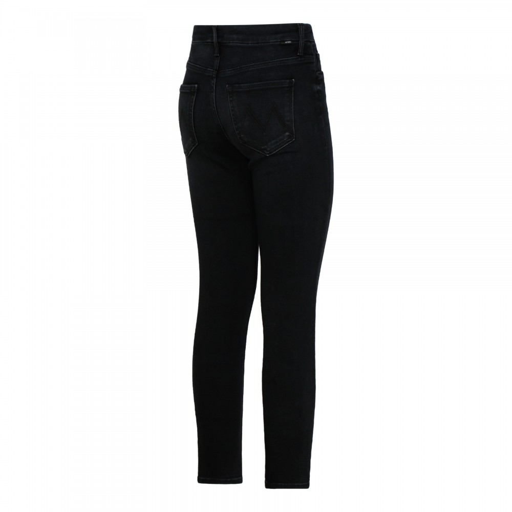 Black denim skinny jeans