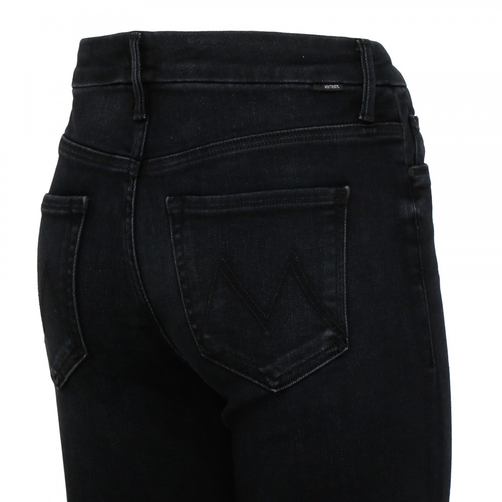 Black denim skinny jeans