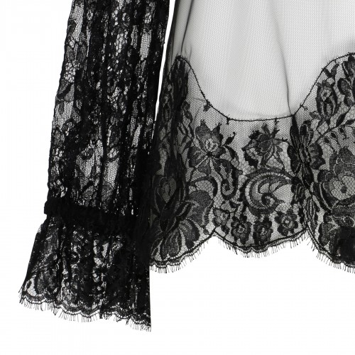 Tulle and lace shirt 2