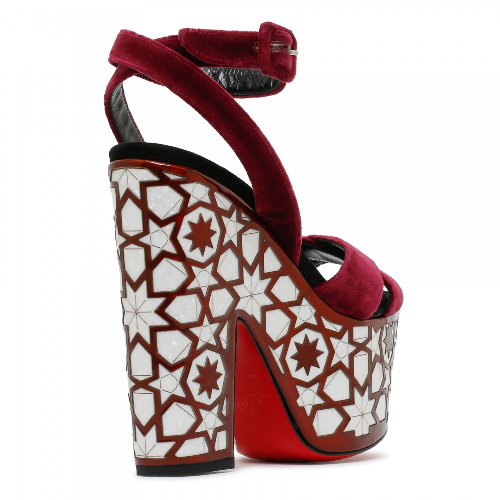 Superyaz platform sandals