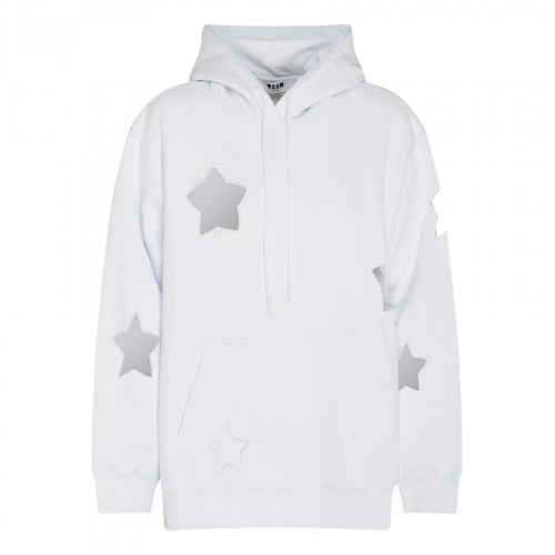 Stars white hoodie