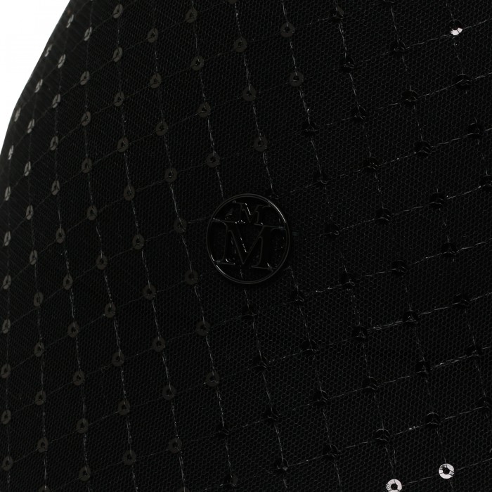 Sequin felt bucket hat