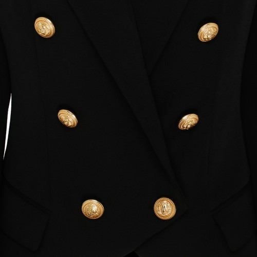 Black grain de poudre wool... 2