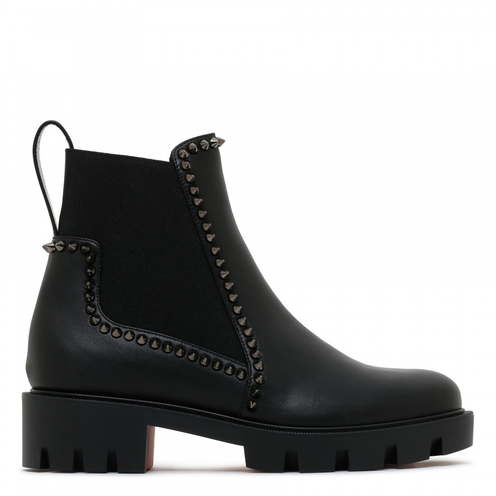 Out Lina Spike Lug booties