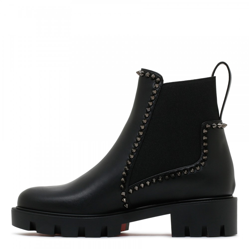 Out Lina Spike Lug booties