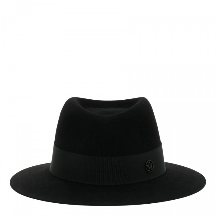André black felt trilby hat