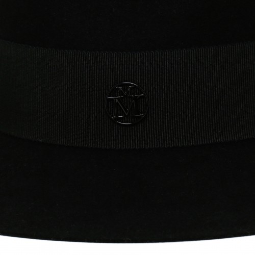 André black felt trilby hat 2