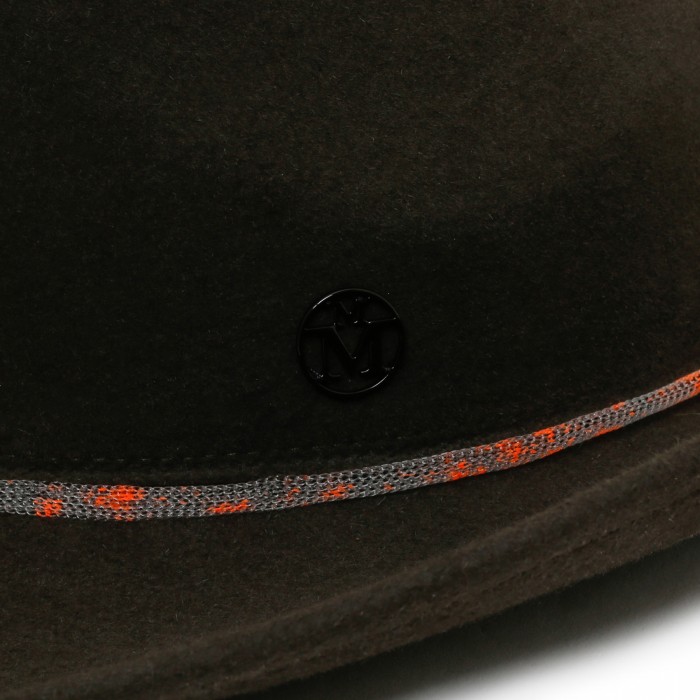 Austin khaki rabbit felt hat