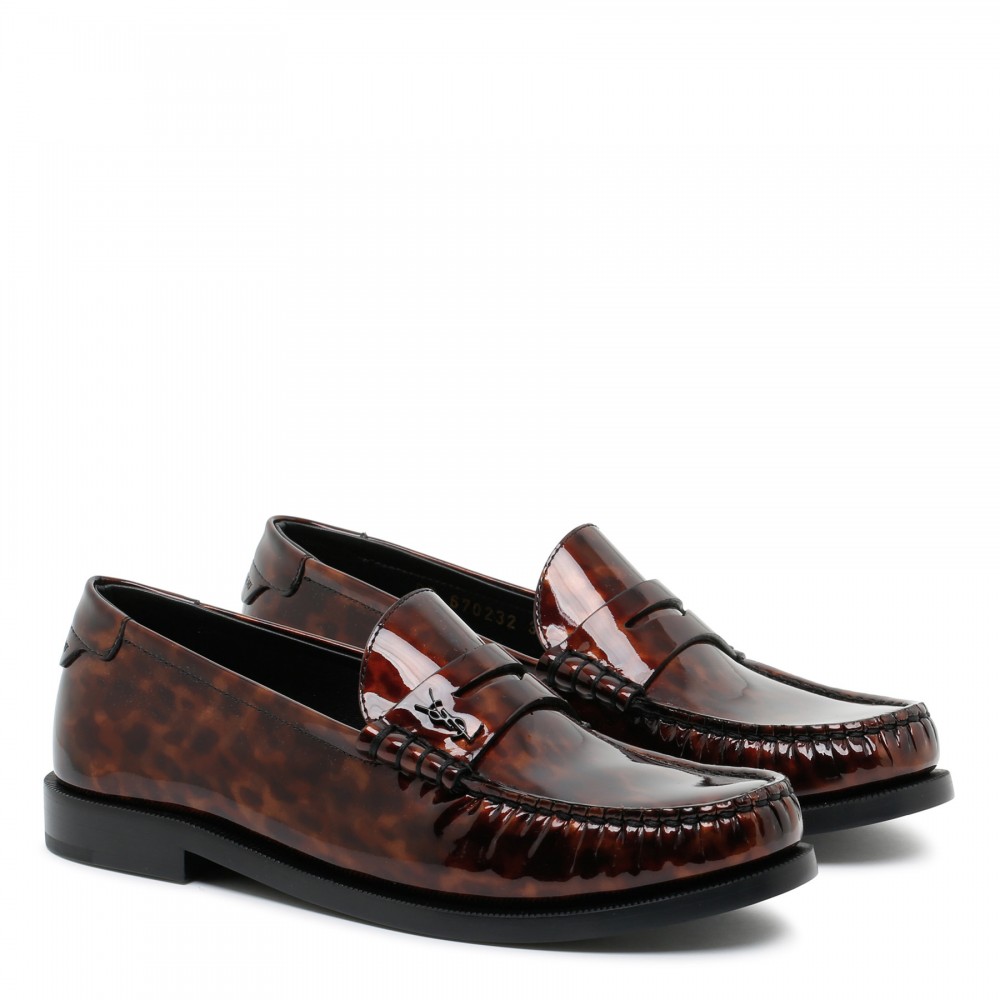 Le Loafer monogram penny slippers